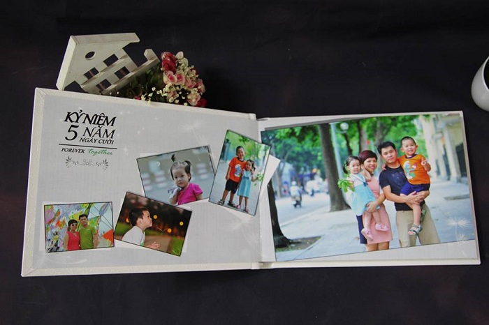 Thiết kế album ảnh gia đình đẹp tại Hà Nội
